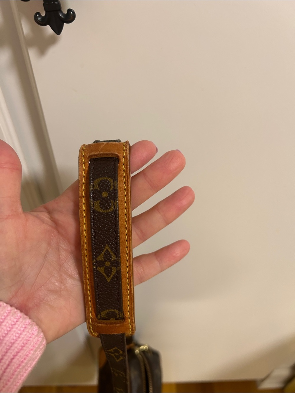 Louis Vuitton Monogram Crossbody Bag in Brown and Tan - Picture 4 of 13